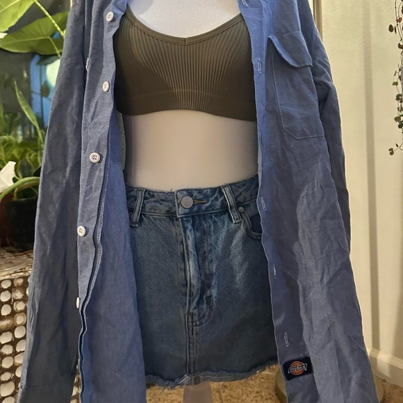 Denim Button Up - Picture 2 of 5